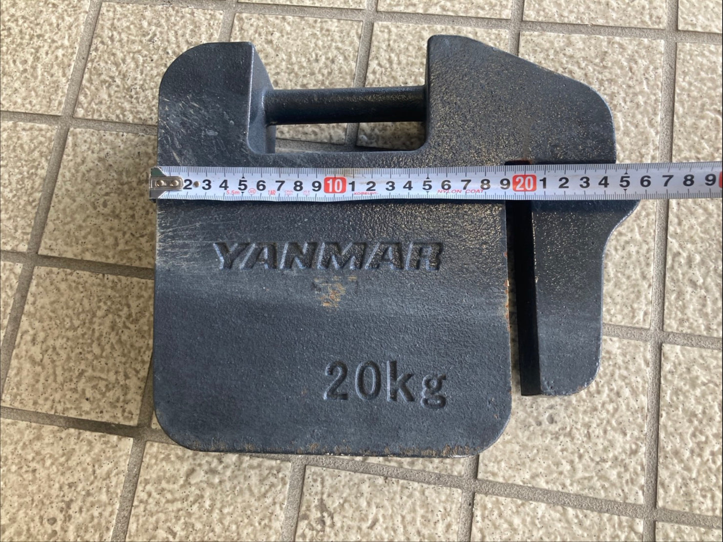 ヤンマー　中古　田植機用　ウエイト　20㎏①