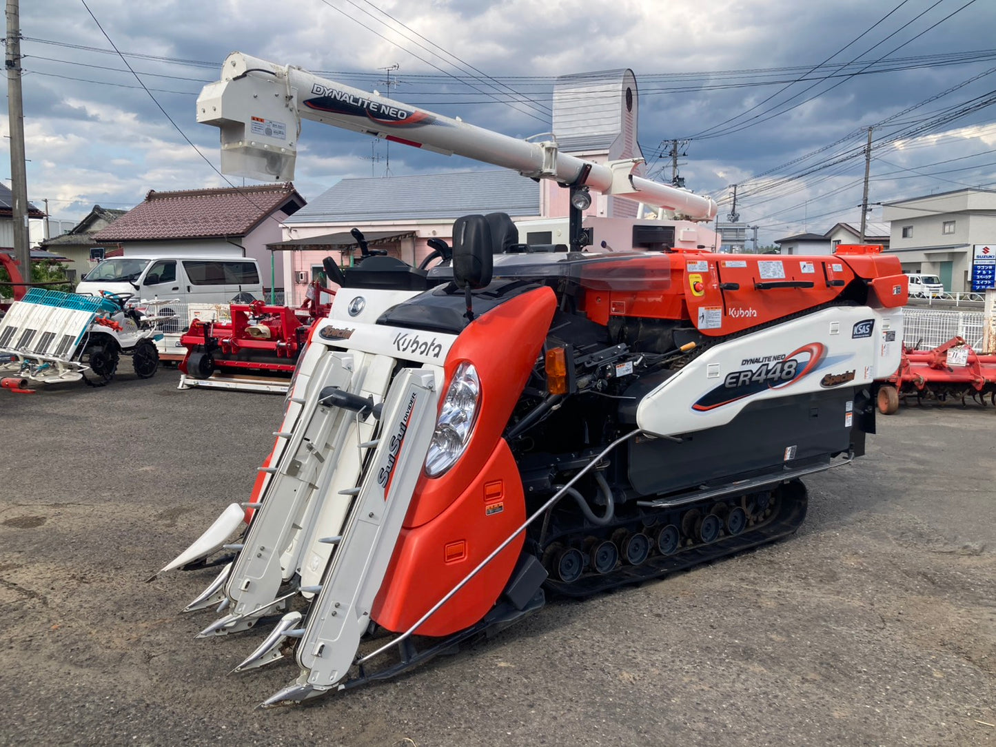 クボタ　中古　コンバイン　4条　48馬力　176時間　ER448N-SPSDW2E