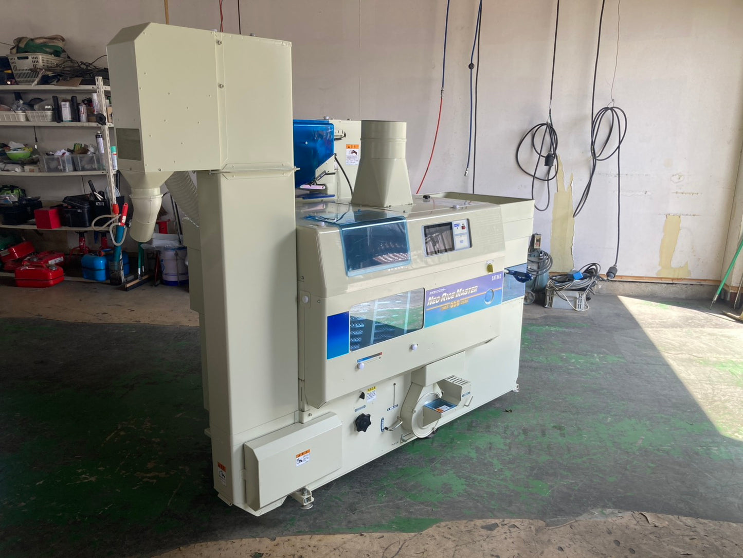 サタケ　中古　籾摺機　5インチ　123時間　NRZ550GWAK(2)