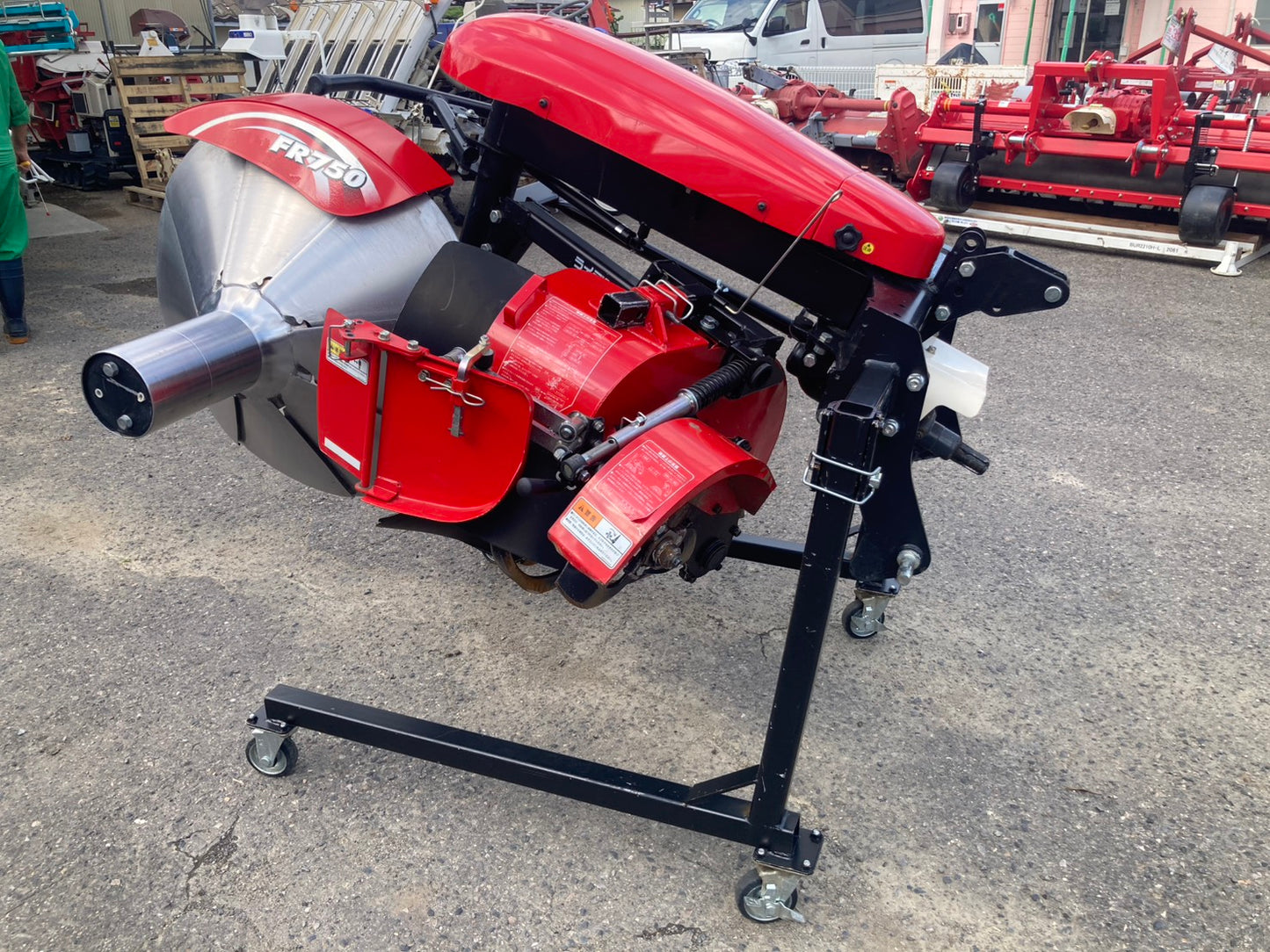 コバシ　中古　畦塗機　FR750