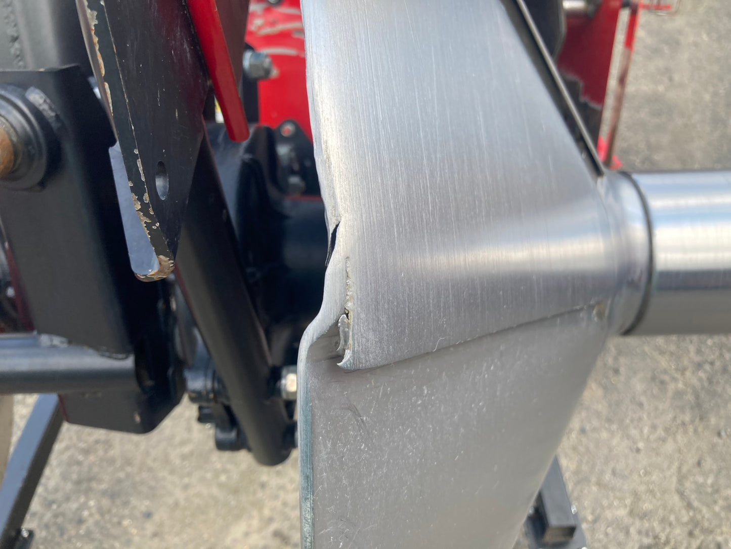 コバシ　中古　畦塗機　FR750
