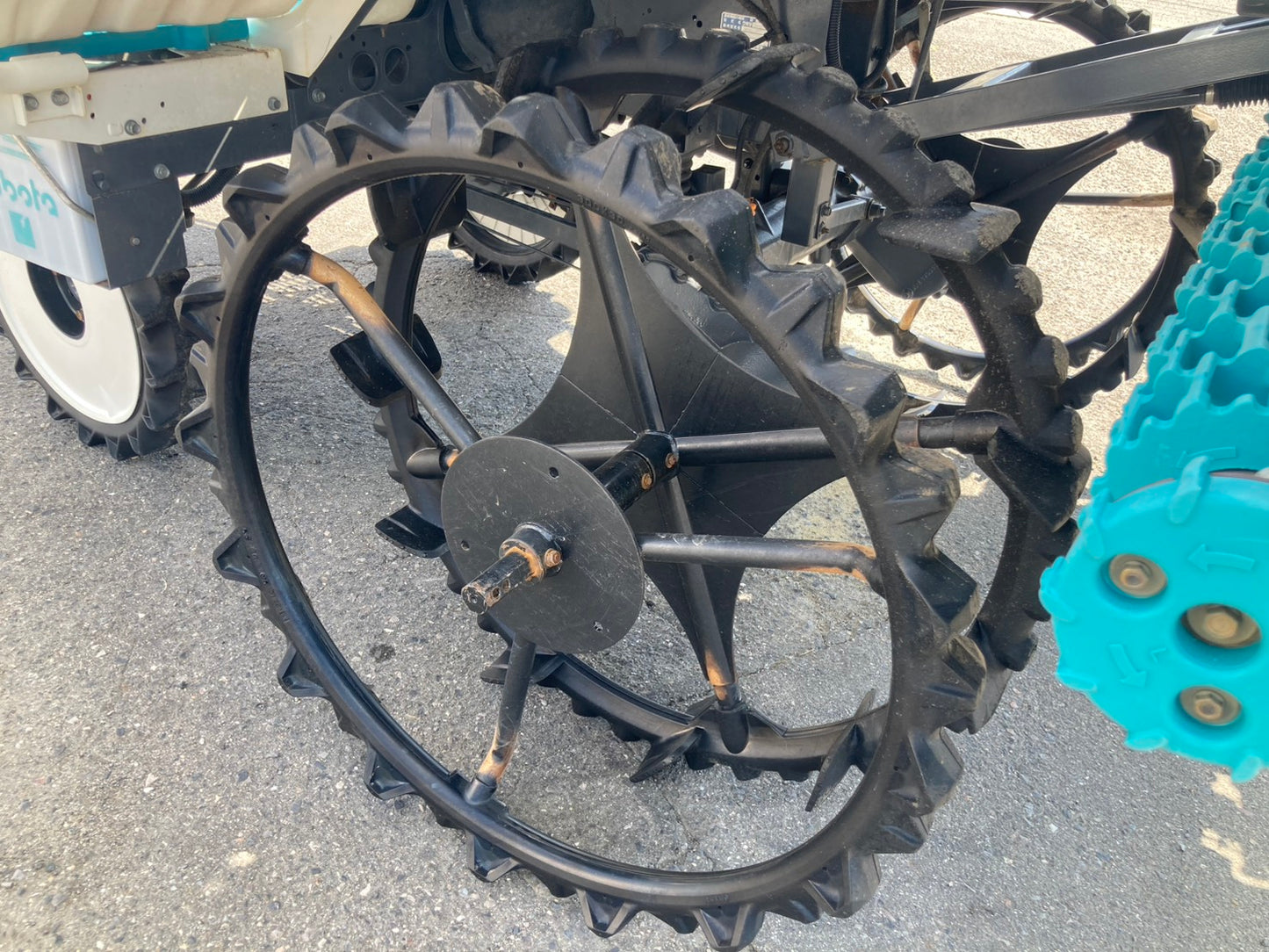 クボタ　中古　田植機　8条　直進キープ機能　密播　EP8D-F-GS