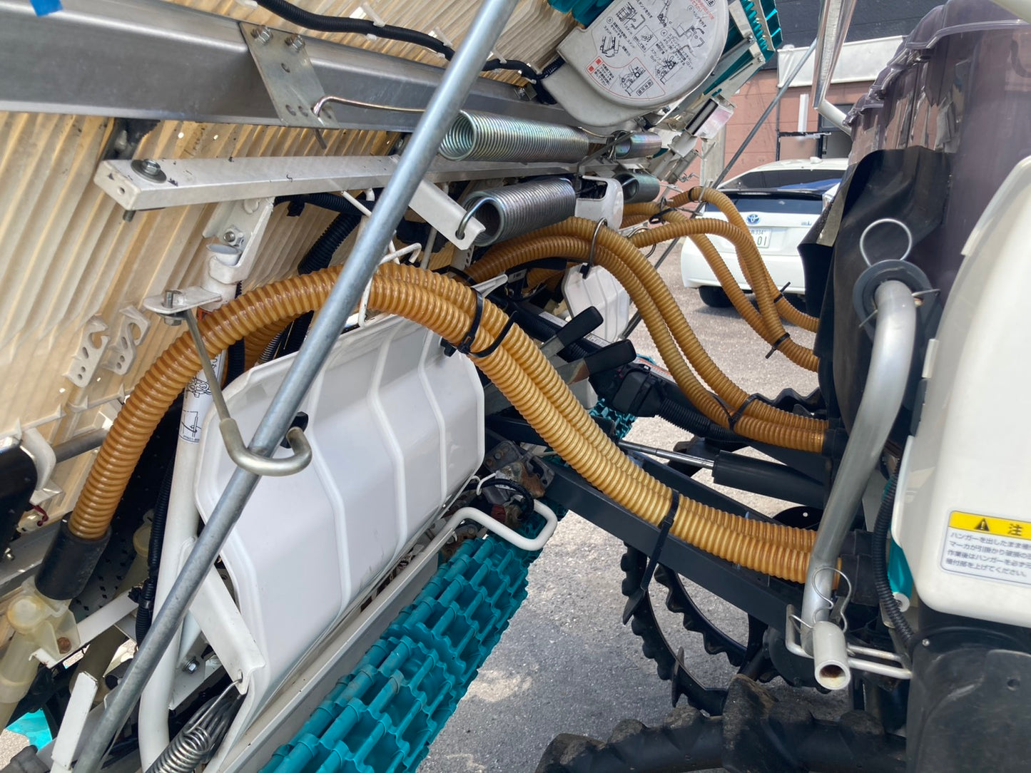 クボタ　中古　田植機　8条　直進キープ機能　密播　EP8D-F-GS