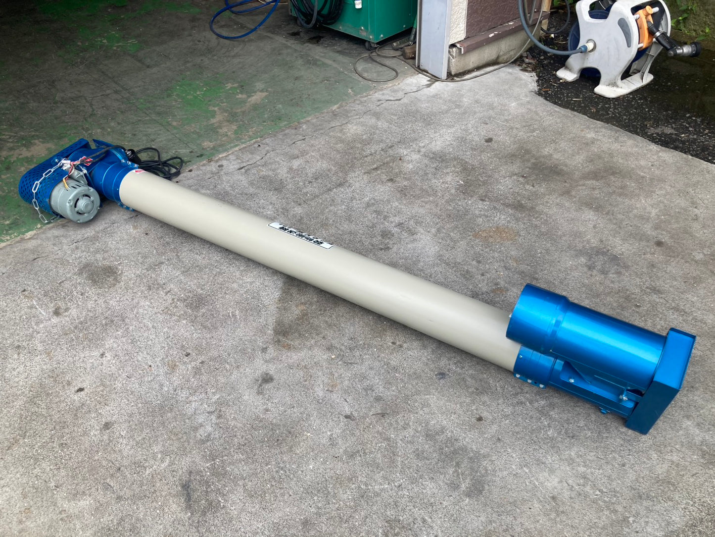 ホクエツ　中古　穀物搬送機　タテコン　SKW-12t①