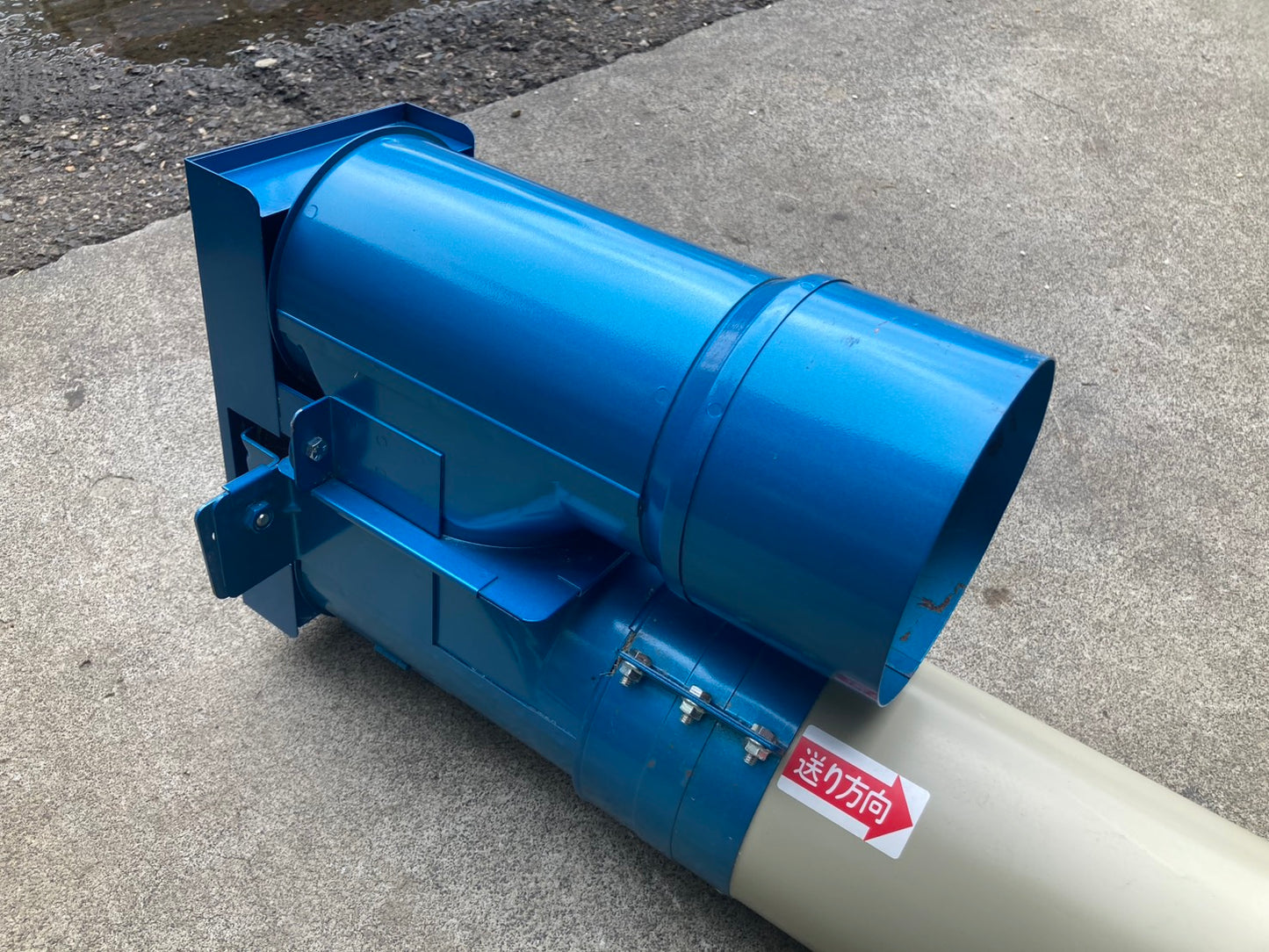 ホクエツ　中古　穀物搬送機　タテコン　SKW-12t①