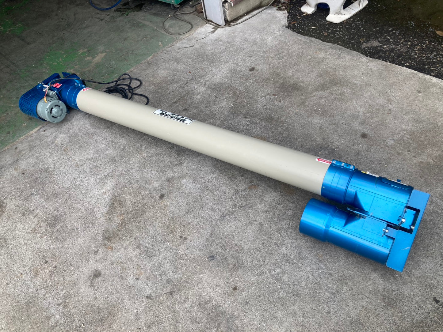 ホクエツ　中古　穀物搬送機　タテコン　SKW-12t②