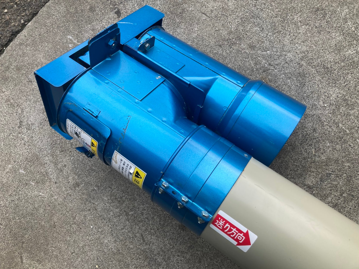 ホクエツ　中古　穀物搬送機　タテコン　SKW-12t②