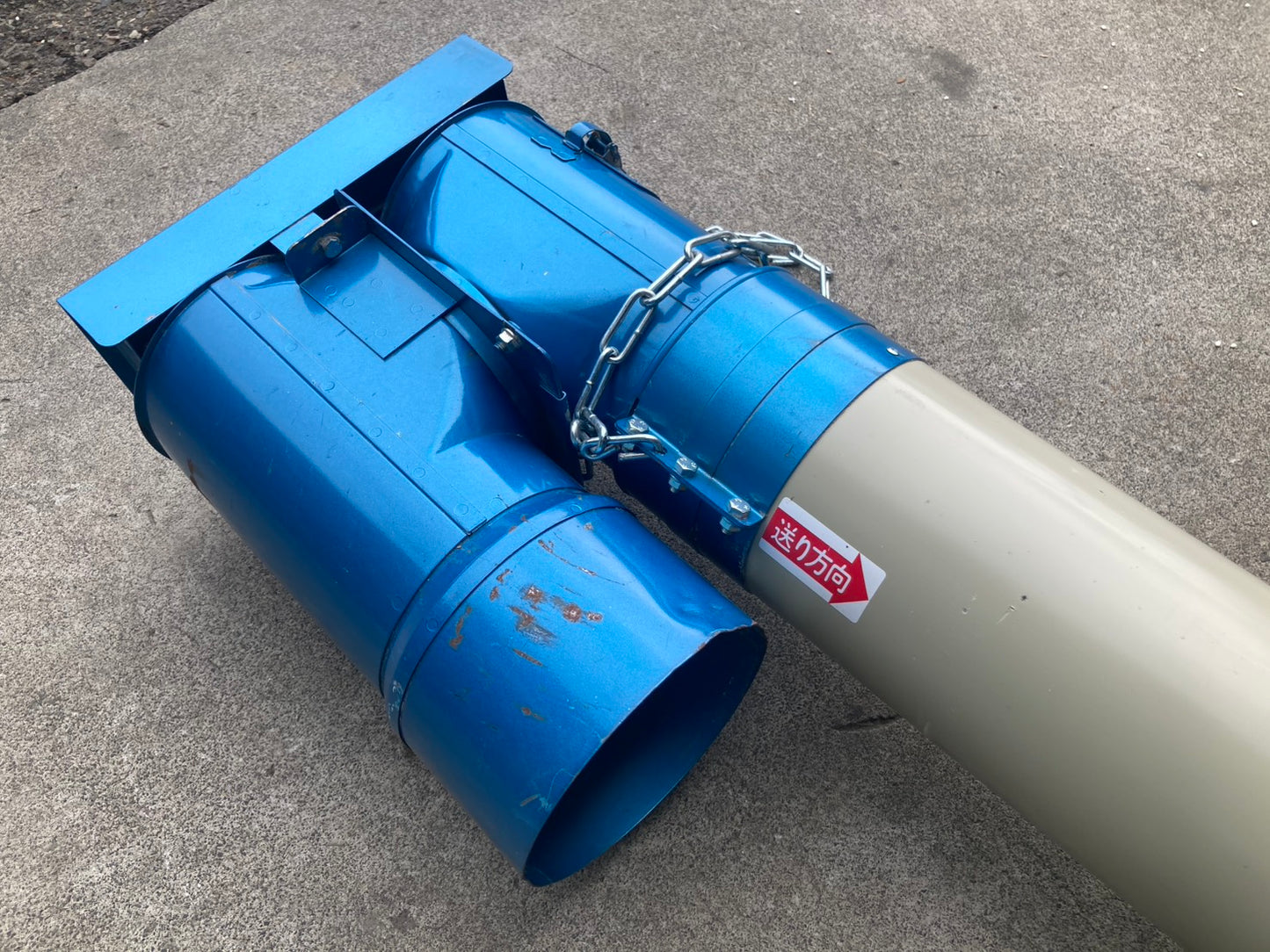 ホクエツ　中古　穀物搬送機　タテコン　SKW-12t③