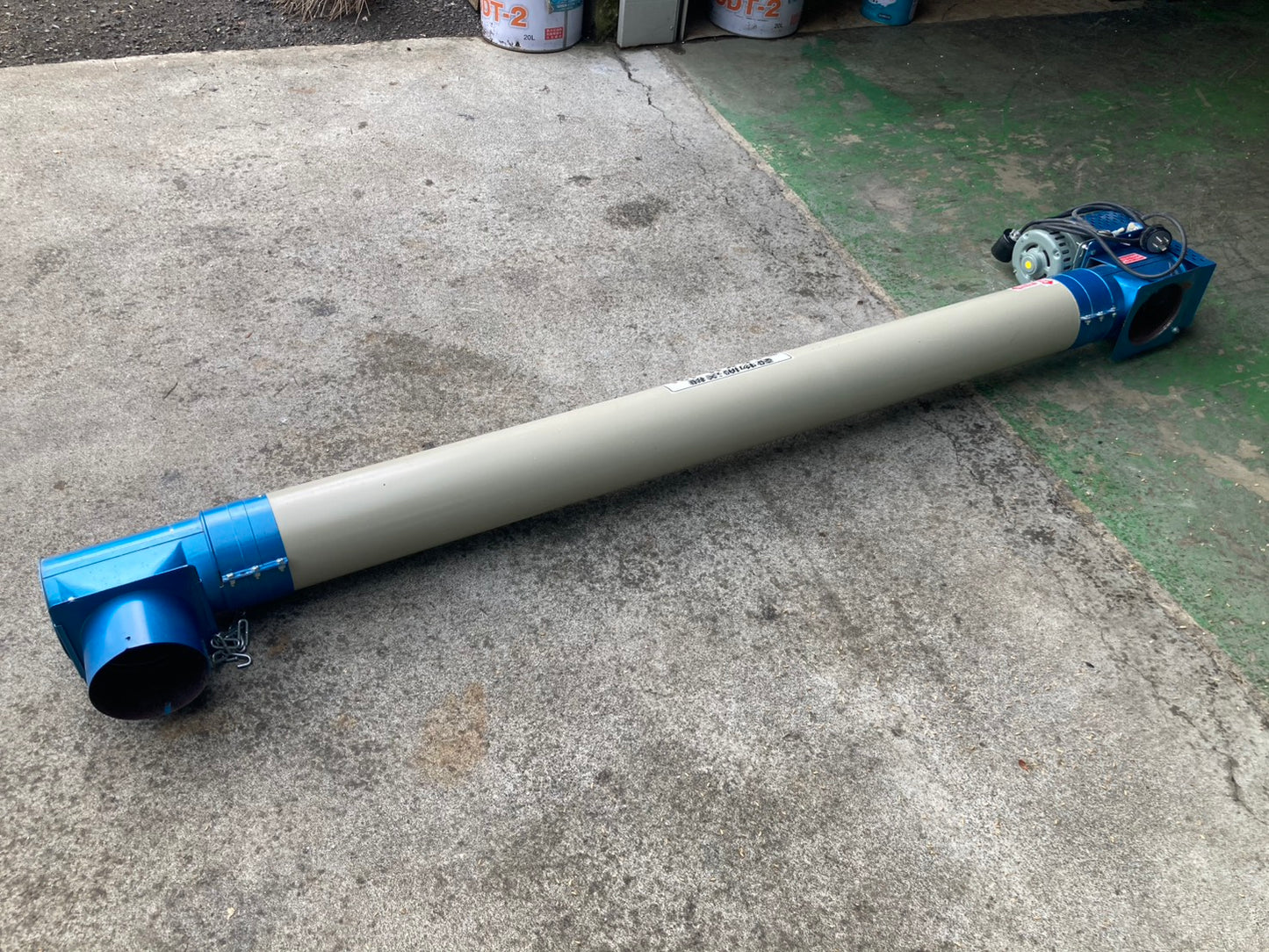 ホクエツ　中古　穀物搬送機　ハイコン　SKH-12t③