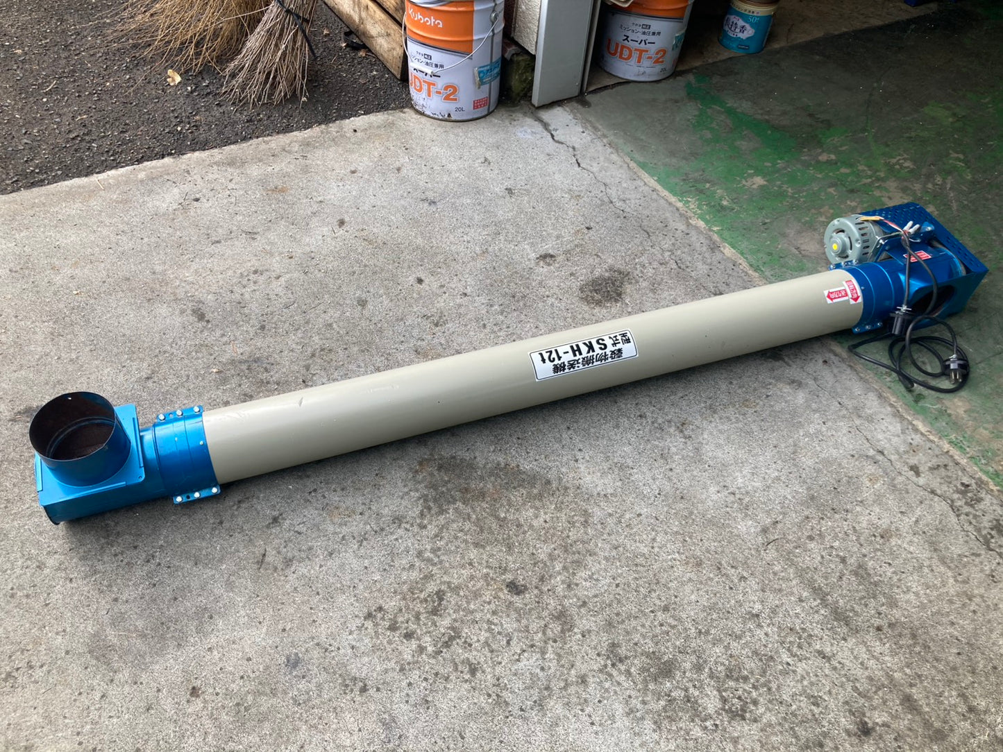 ホクエツ　中古　穀物搬送機　ハイコン　SKH-12t④
