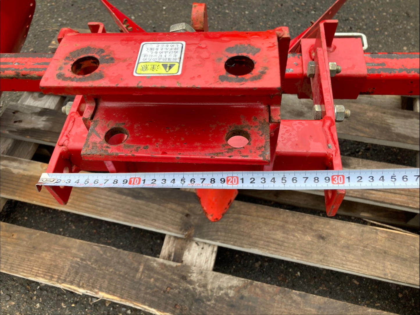 メーカー不明　中古　畝立機　型式不明　約1800㎜