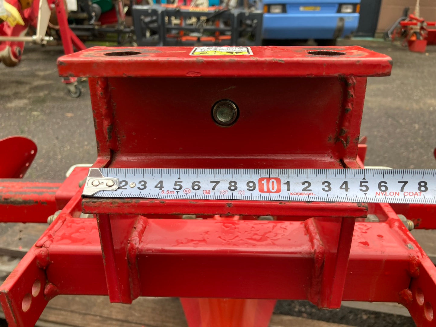 メーカー不明　中古　畝立機　型式不明　約1800㎜
