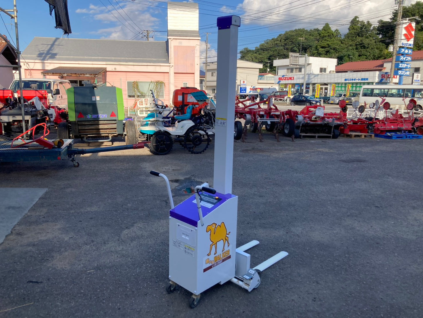 タイガーカワシマ　中古　米袋昇降機　LUB-208F