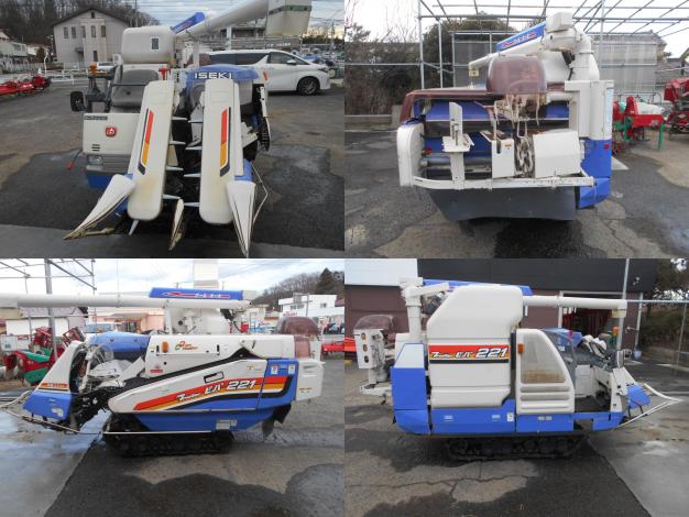 【感謝セール】 千葉 イセキ 2条刈 コンバイン HVG221G-ZATWC ズームオーガ 268時間 21馬力 刈取スライド キャノピー グレンタンク 中古品 HVG221G-ZKWC 中古 イセキ コンバイン | 農機具ねっと