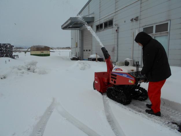 中古　ヤンマー除雪機