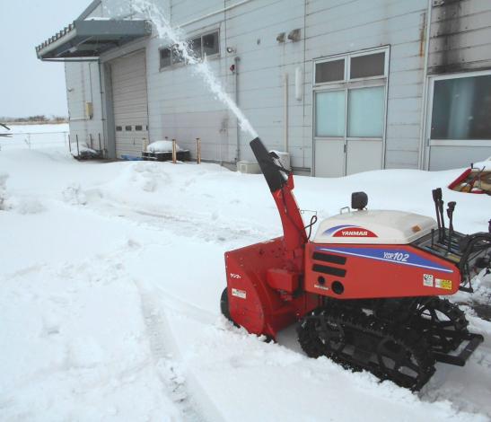 中古　ヤンマー除雪機