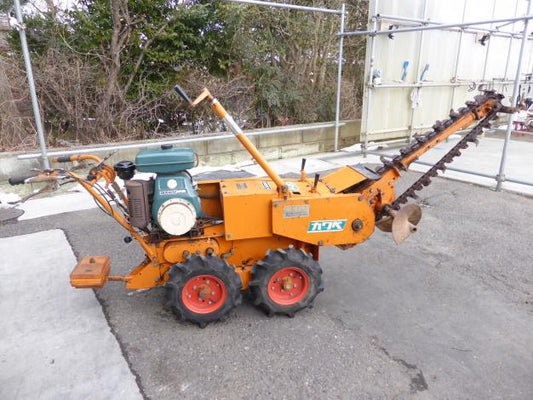 中古 ポー トレンチャー 溝掘機 掘削機