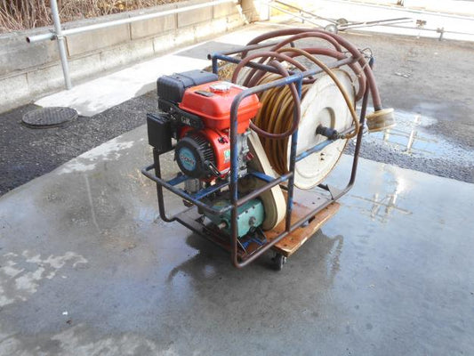 中古　アルミス　動力噴霧器