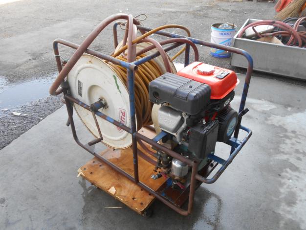 中古　アルミス　動力噴霧器