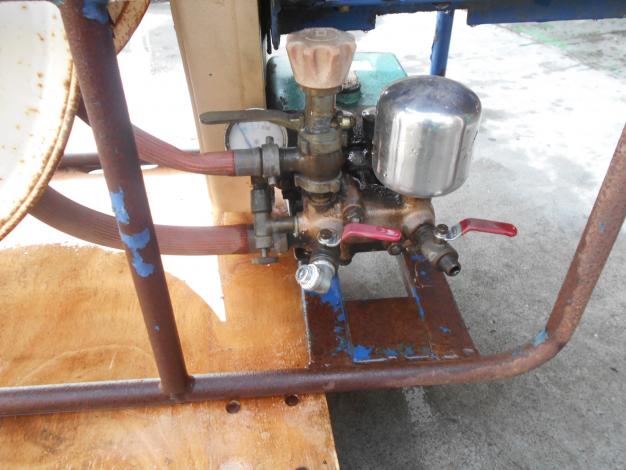 中古　アルミス　動力噴霧器