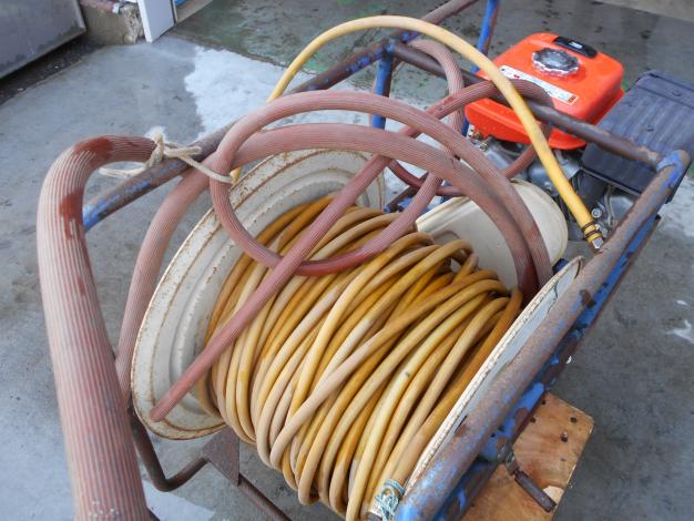 中古　アルミス　動力噴霧器