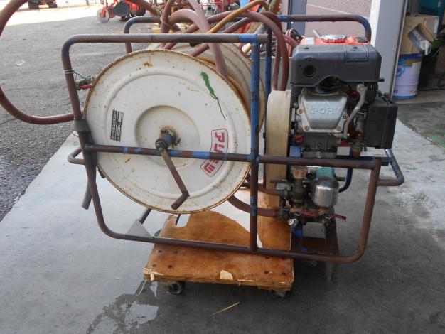 中古　アルミス　動力噴霧器