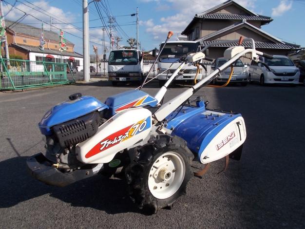 イセキ・培土器付6.2馬力耕耘機