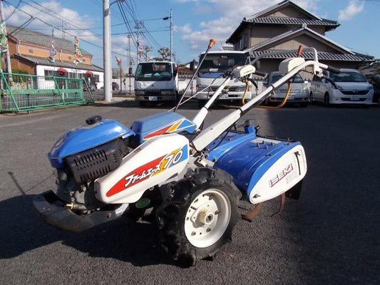 イセキ・培土器付6.2馬力耕耘機