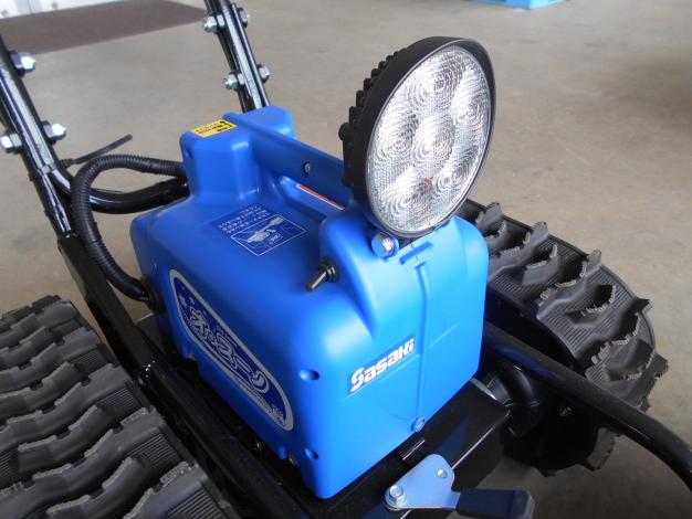 ササキ電動ラッセル除雪機