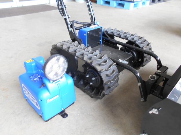 ササキ電動ラッセル除雪機