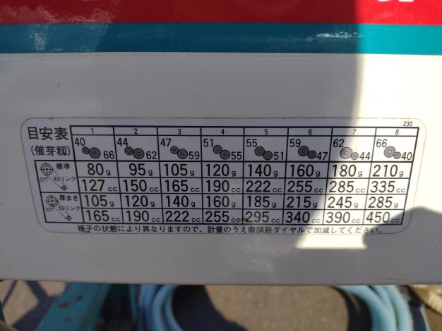 クボタ　中古　播種機