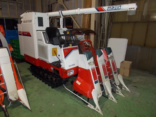 ヤンマー コンバイン ca215 Yahoo!オークション - ヤンマー コンバイン CA215 中古車 難有り 仙