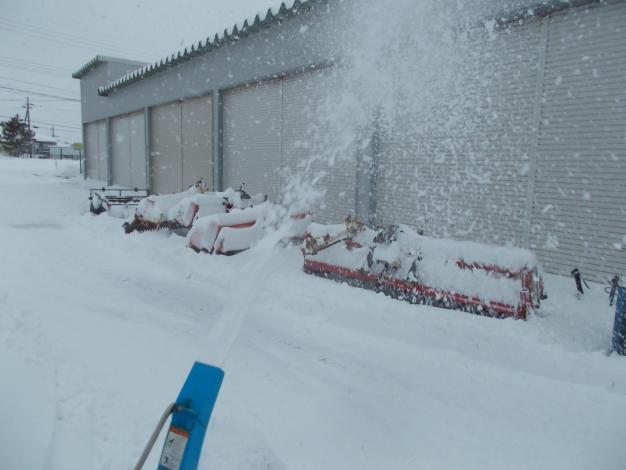 ヤマハ　中古　除雪機