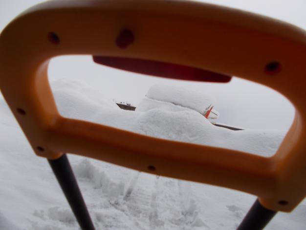アルファ工業　中古　電動除雪機