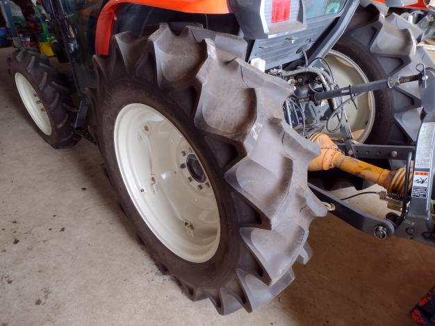 クボタ　中古　トラクター+ロータリー