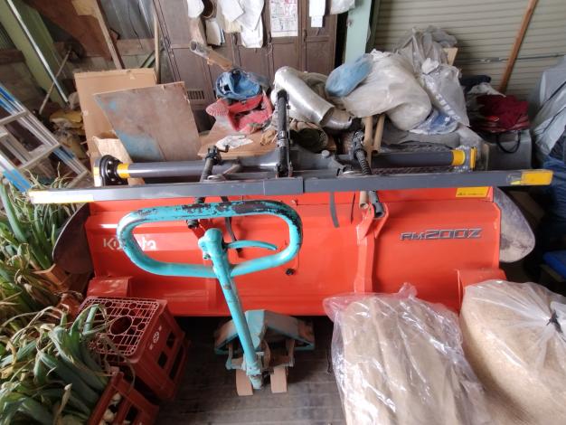 クボタ　中古　トラクター+ロータリー