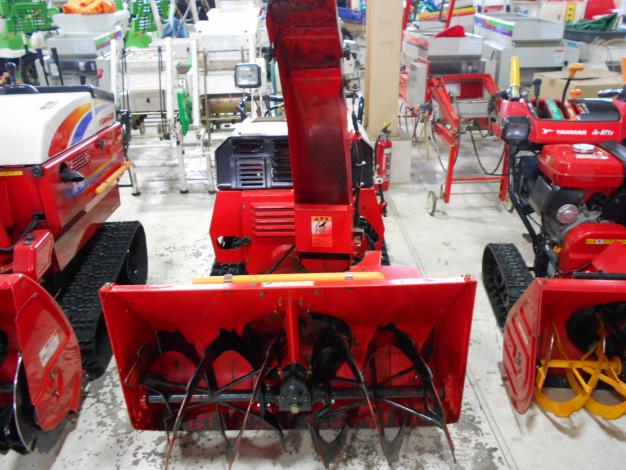 中古　カワサキ　除雪機