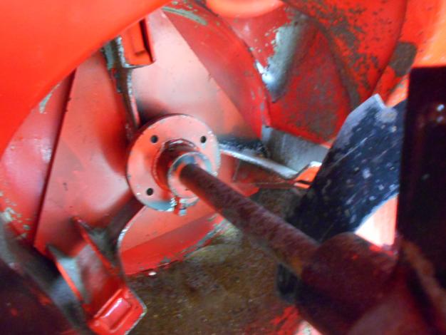 中古　カワサキ　除雪機