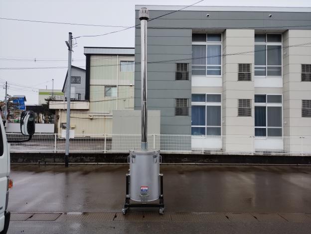 熊谷農機　中古　くん炭機