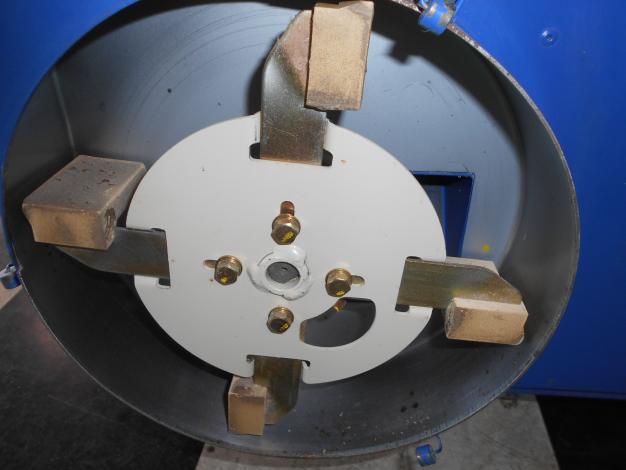 中古　サタケ　籾摺り機　4インチ