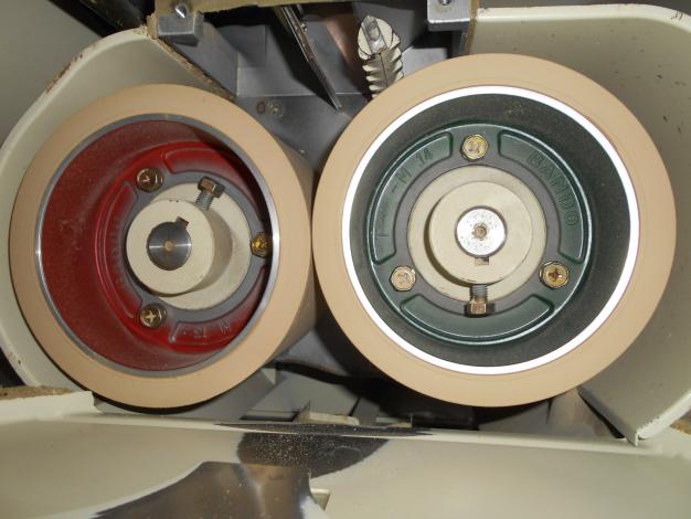 中古　サタケ　籾摺り機　4インチ