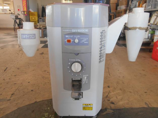 カンリウ　中古　精米機　200V　SR1550E