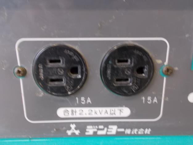 デンヨーエンジン中古発電機