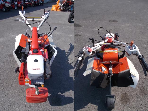 ヤンマー 中古 耕耘機(パタパタ畦整形機付)