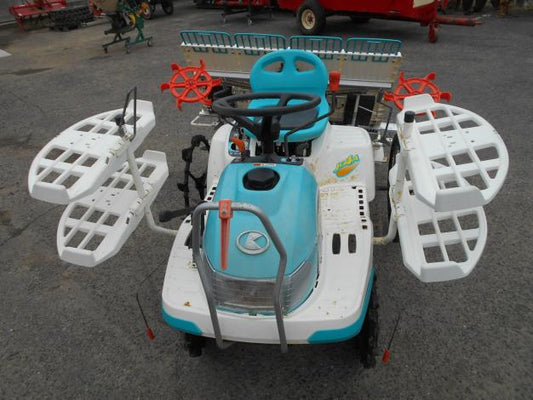 中古 乗用田植機 4条植え