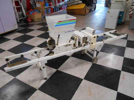 中古 苗箱 土入れ機 播種前に