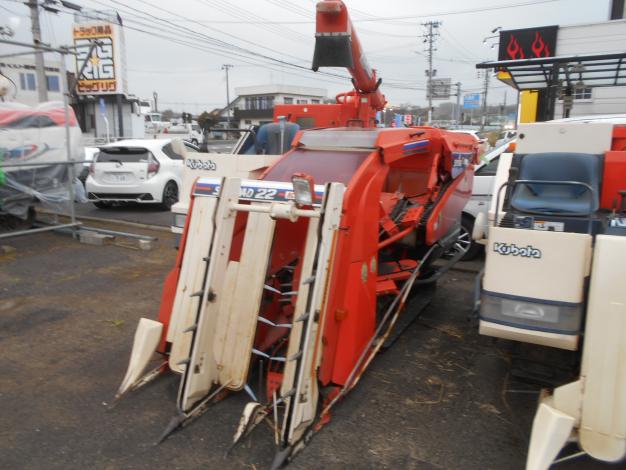 クボタ　中古　コンバイン　3条刈り