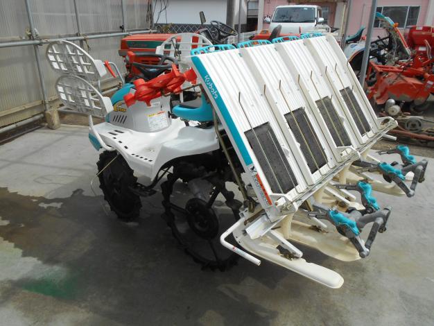 中古　クボタ　田植機　4条