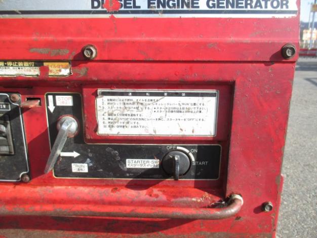 新ダイワ工業 中古 ディーゼル発電機