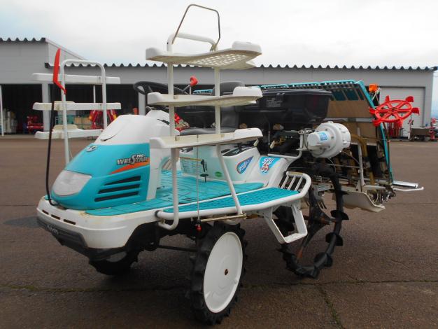 クボタ6条中古田植機